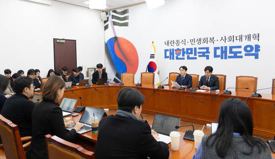 천준호 더불어민주당 원내수석 기자간담회