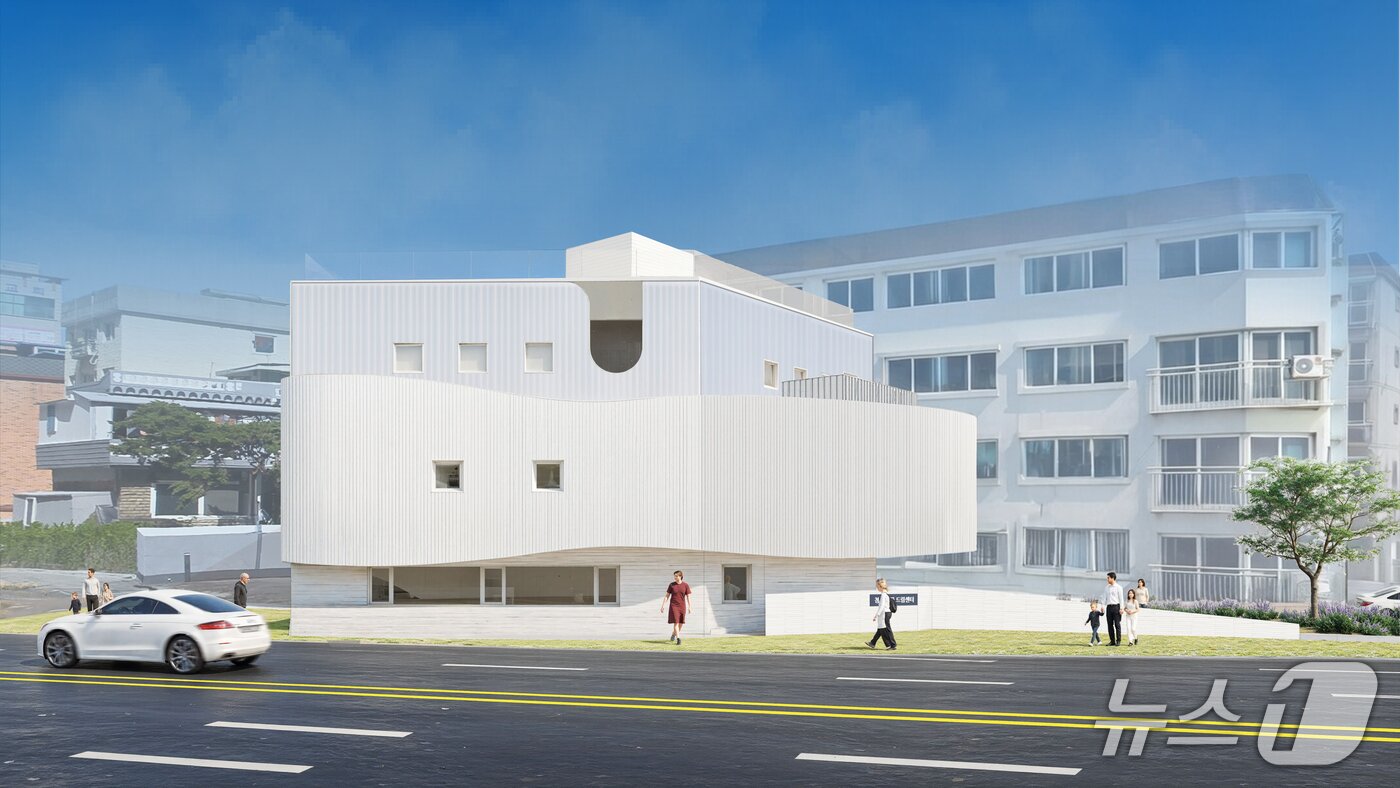 본문 이미지 - 다감센터 조감도.(광명시 제공)
