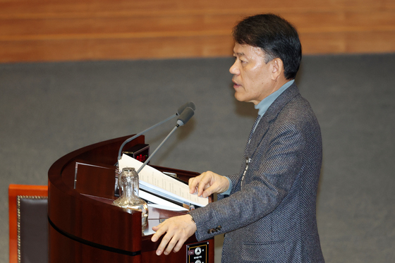 윤한홍 의원 상법 개정안 필리버스터 돌입