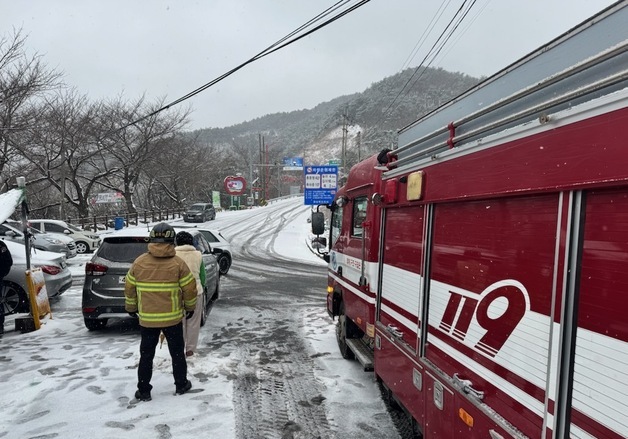 대구·경북 대설주의보…빙판길 사고 대구 19건·경북 12건