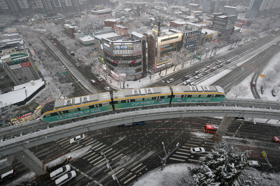 대구는 지금 '겨울왕국'