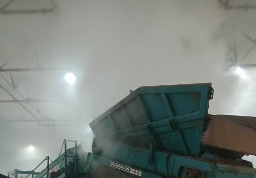 군산 톱밥 제조 기계서 불…4400만 원 피해