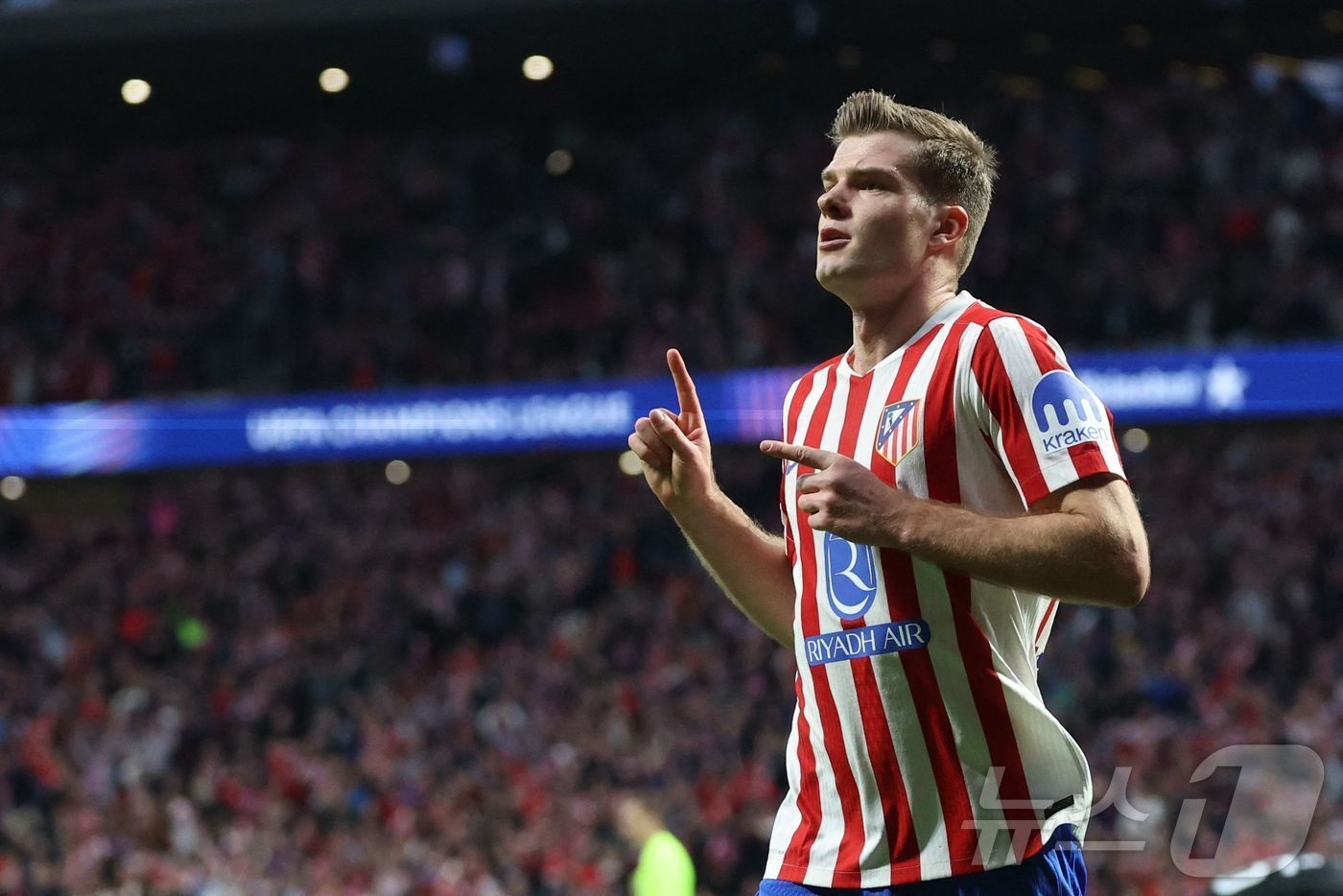 본문 이미지 - 아틀레티코 마드리드 공격수 알렉산데르 쇠를로트. ⓒ AFP=뉴스1