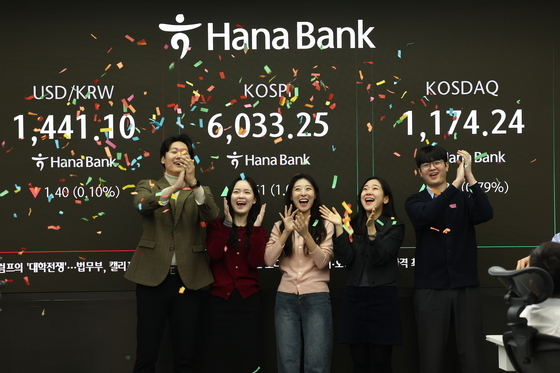 6000 돌파한 코스피