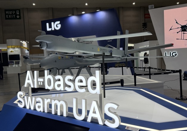 LIG넥스원, DSK 2026 참가…AI 기반 군집무인기 첫 공개