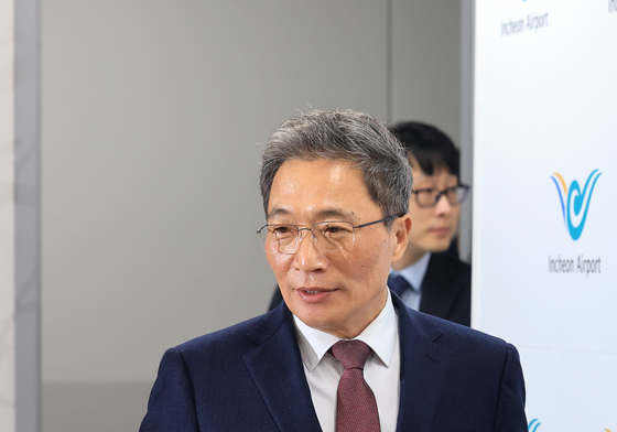 기자간담회 갖는 이학재 사장