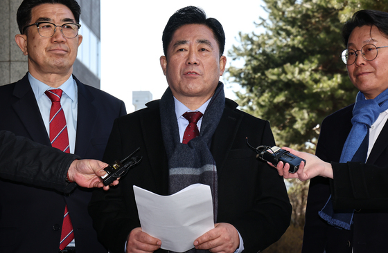 김규환 전 의원, 합수본 출석…"돈 받을 이유 없다" 통일교 의혹 부인