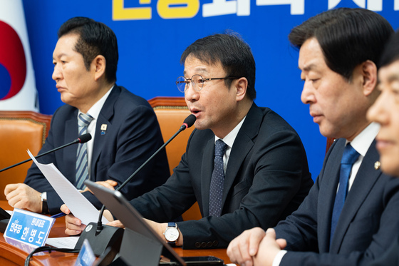 모두 발언하는 한병도 원내대표