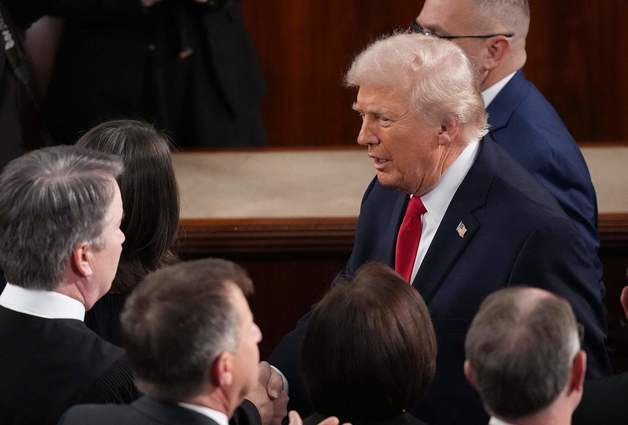 [포토] 국정연설 앞둔 트럼프 대통령