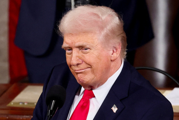 국정연설서 나온 트럼프의 3선 발언…"이상한 일 벌어지기도 해"