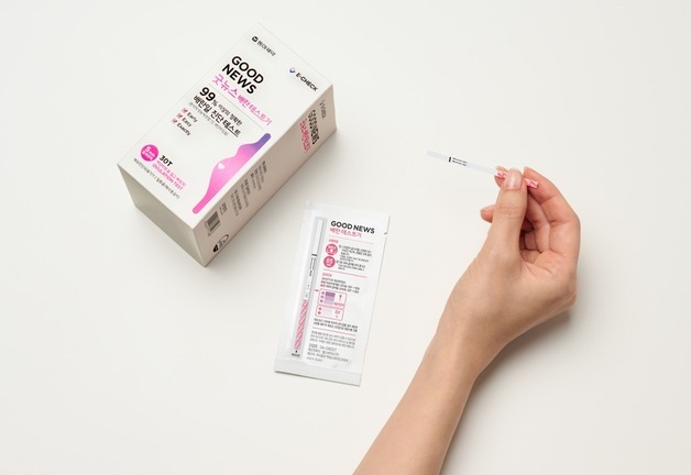 동아제약, 판독 편이성을 높인 '이체크 굿뉴스' 배란 테스트기 출시