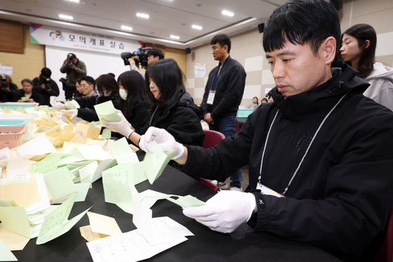 지방선거 대비 개표 시뮬레이션