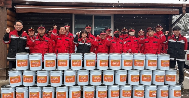 남은 불씨가 산불될라…괴산군, 재처리 용기부터 챙겼다