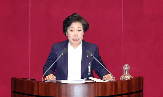 조배숙 의원, 법왜곡죄 수정안에 대한 필리버스터