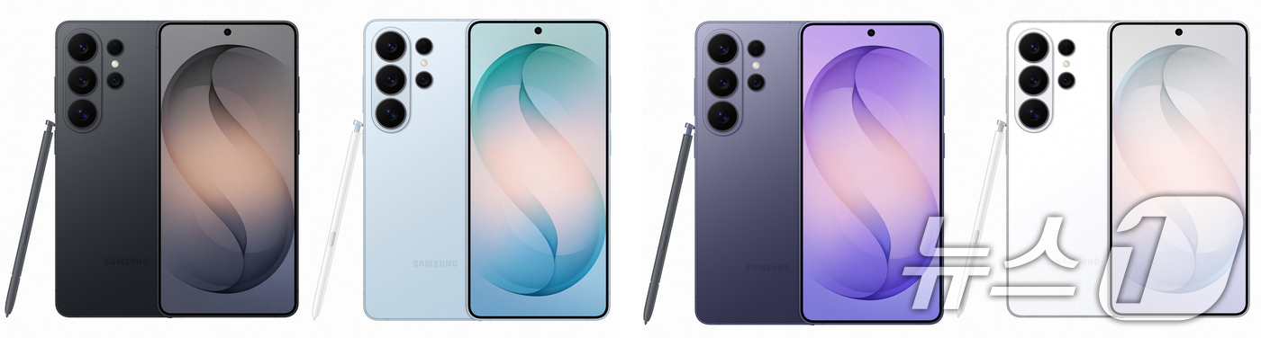 (서울=뉴스1) = 삼성전자가 25일(현지시간) 미국 샌프란시스코 팰리스 오브 파인 아트에서 '갤럭시 언팩 2026'을 열고 '갤럭시S26'·'갤럭시S26 플러스(+)'·'갤럭시S …