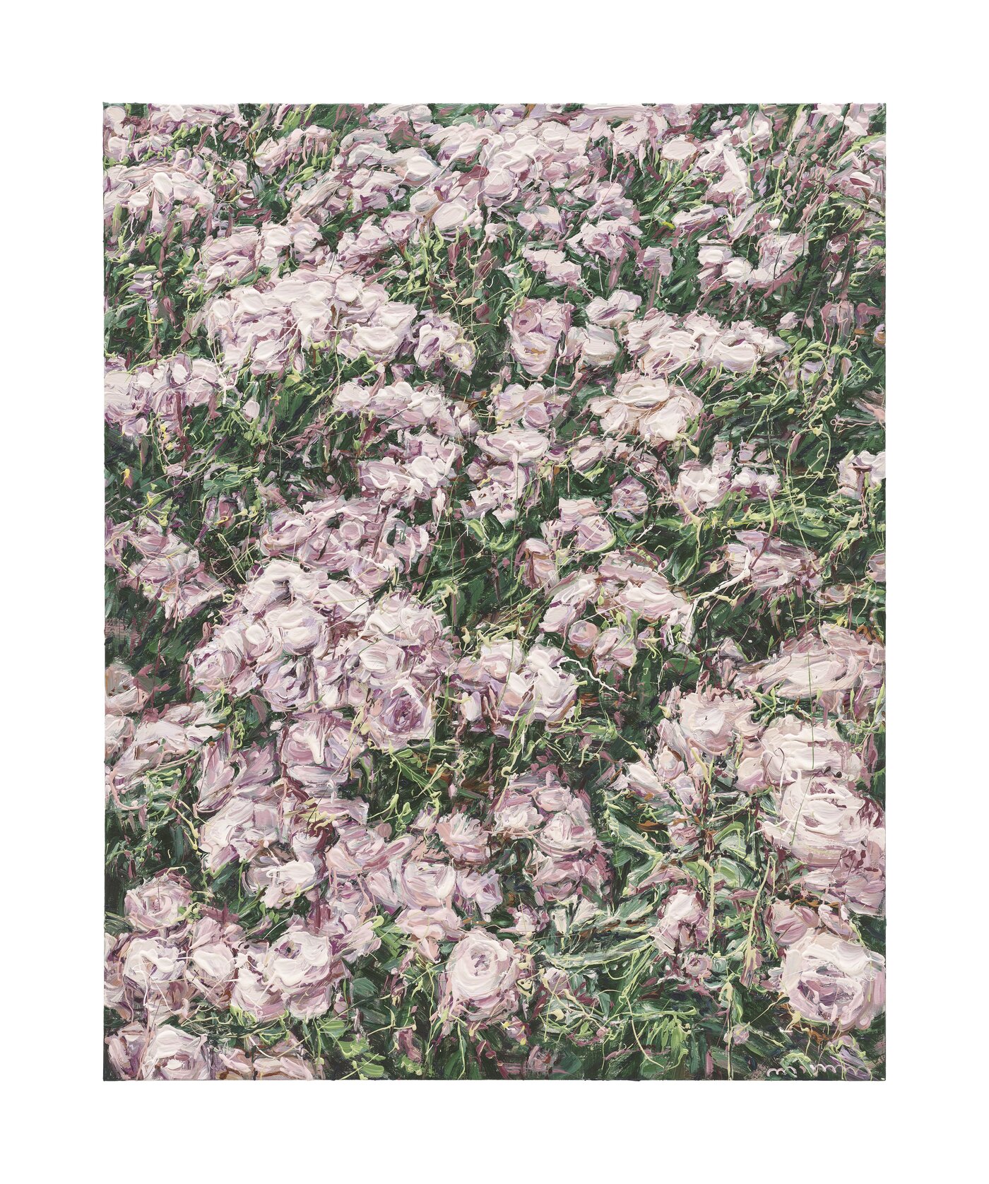 본문 이미지 - 허보리, 장미 19, 100x80cm, Oil on canvas, 2026 (이화익갤러리 제공)