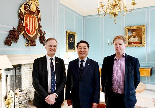 유정복 시장, 영국 케임브리지 방문…"송도 바이오 클러스터 협력"