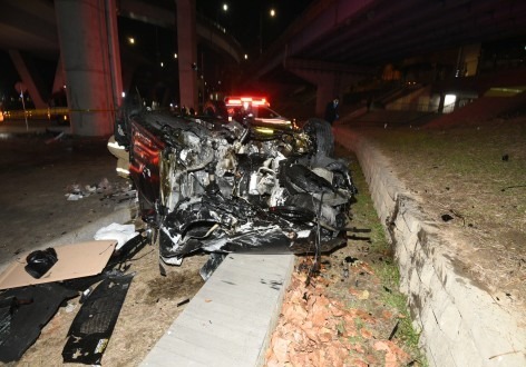 반포대교 추락 포르쉐 운전자, 경찰 조사서 '약물 운전' 시인