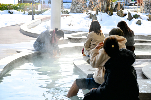 속초 척산족욕공원 3월 1일 개장…11월까지 무료 운영