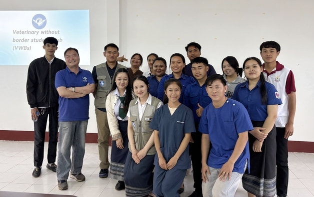 라오스 수의대생들 직접 나섰다…'국경없는수의사회 클럽' 출범