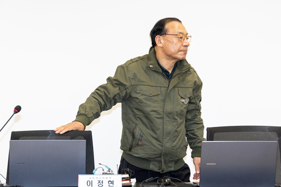 회의 참석하는 이정현 공관위원장