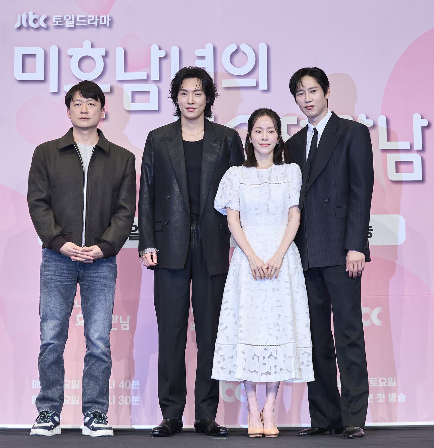 본문 이미지 - (왼쪽부터) 이재훈 PD, 이기택, 한지민, 박성훈/ JTBC