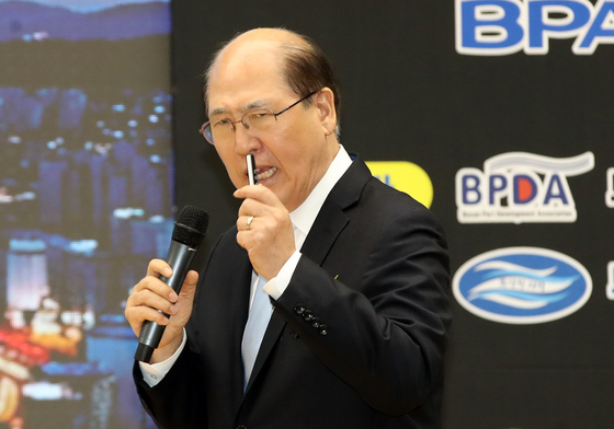 150기념 특별초청제언하는 임기택 IMO 명예사무총장