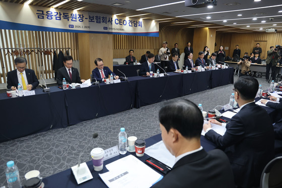 이찬진 금감원장, 보험사 CEO들과 간담회