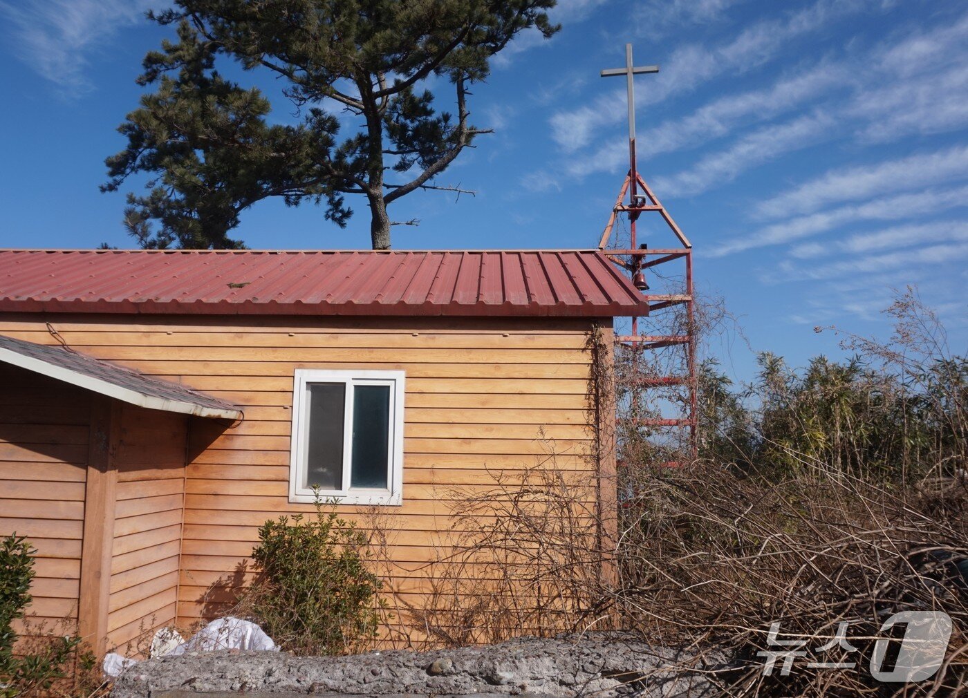본문 이미지 - 상구자도 교회.현재는 문을 닫았다.   2026.2.27. 뉴스1 ⓒ News1 조영석 기자