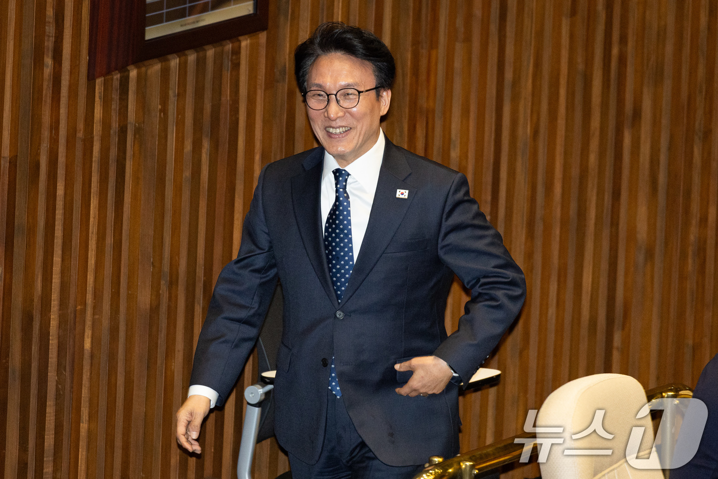 (서울=뉴스1) 유승관 기자 = 김민석 국무총리가 26일 서울 여의도 국회에서 열린 제432회 국회(임시회) 제8차 본회의에서 형법 일부개정법률안(대안)에 대한 무제한토론 종결 동 …