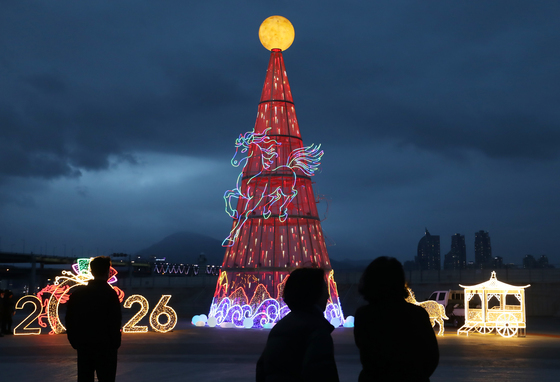 'LED 달집' 환하네