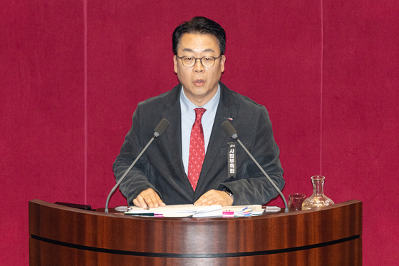 곽규택 의원 무제한토론 돌입