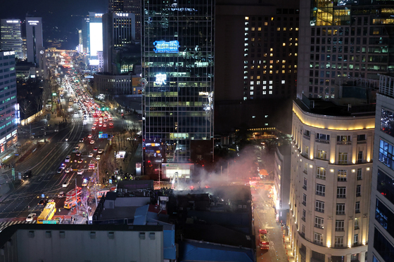 퇴근길, 서울 북창동 화재