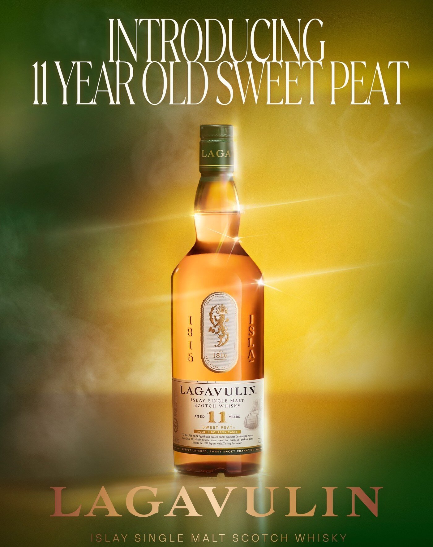 본문 이미지 - 라가불린의 새로운 한정판 '라가불린 11년 스윗 피트'.(디아지오코리아 제공)