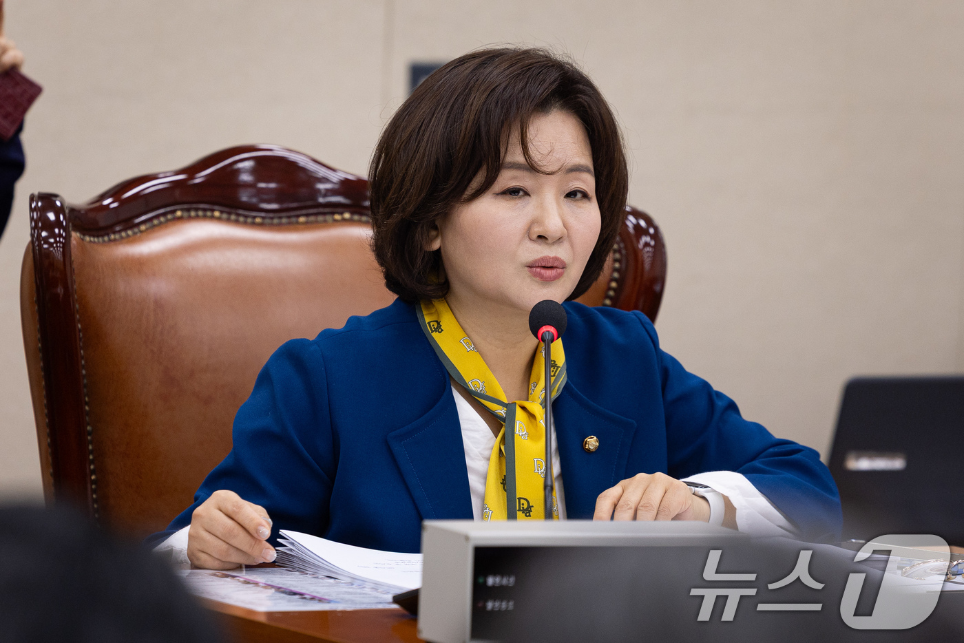 (서울=뉴스1) 유승관 기자 = 이수진 국회 보건복지위원회 법안심사제2소위원장이 27일 서울 여의도 국회에서 열린 제432회 국회(임시회) 제1차 법안심사제2소위원회에서 국민의힘 …