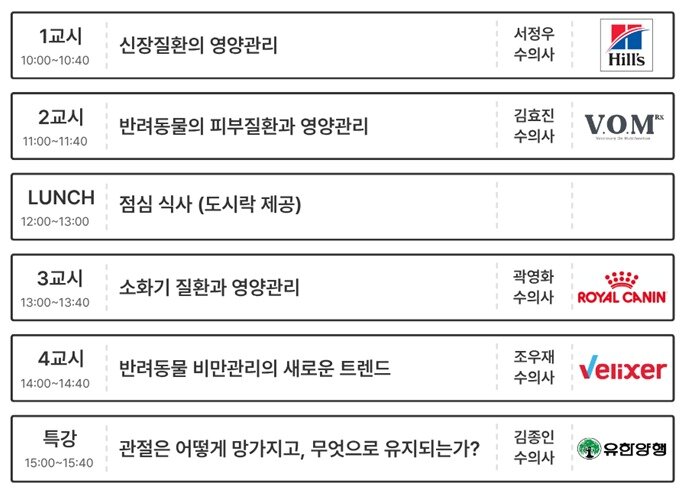 본문 이미지 - 한국동물보건사협회 영양학타파 마스터클래스 강의 내용(협회 제공) ⓒ 뉴스1