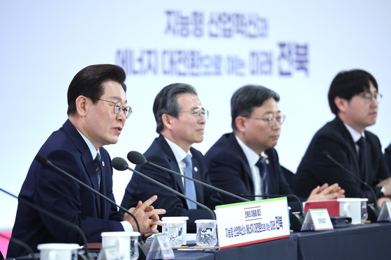 전북 방문한 이재명 대통령