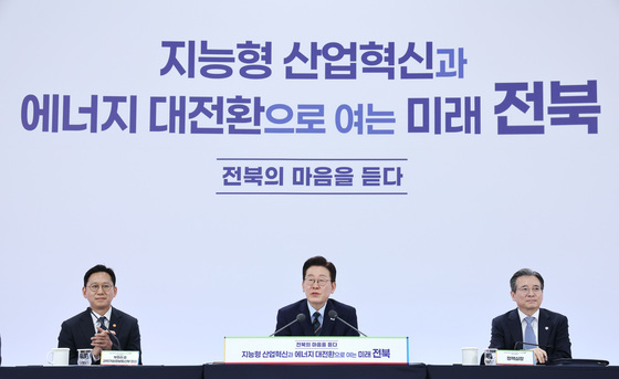 전북 찾은 이재명 대통령