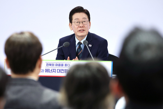 이재명 대통령, 전북 타운홀미팅 발언