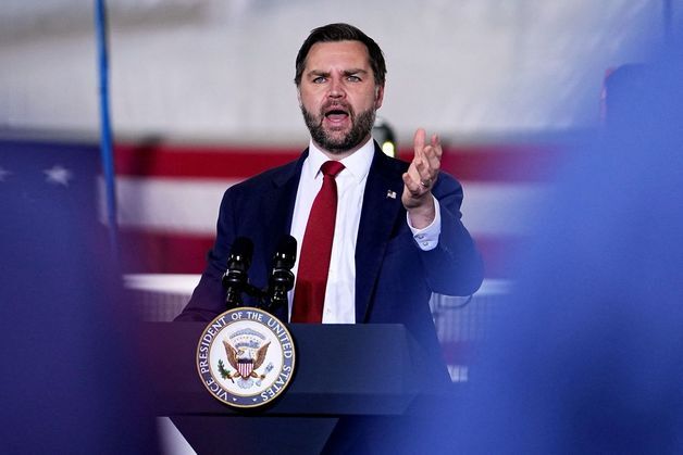 [포토] 연설 중인 미국 부통령