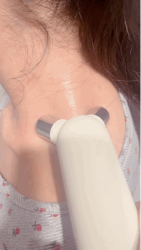 본문 이미지 - 근육 케어 모드로 승모근을 관리하고 있다. ⓒ 뉴스1 신민경 기자