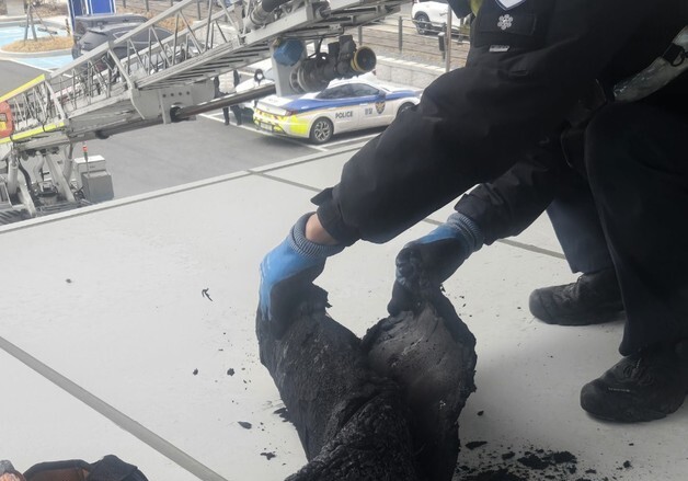 제천천연물지식산업센터 2층 천장서 화재…인명피해 없어