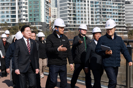 위례선 공사현장 찾은 오세훈 시장