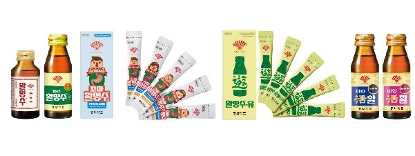 본문 이미지 - 동화약품이 출시한 액상 소화제 '활명수' 제품군.(동화약품 제공)/뉴스1