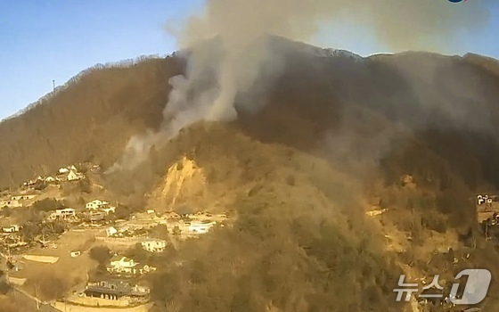 양평 서종면 야산 불…2시간 만에 진화