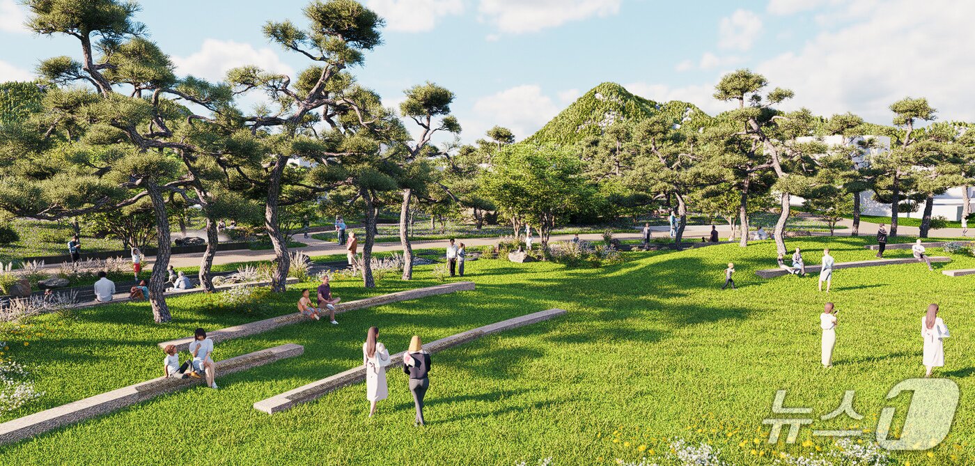 본문 이미지 - 송현문화마당 예상도.(서울시 제공)