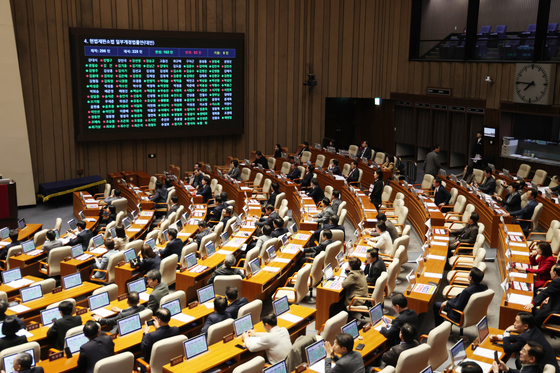 국민의힘 반대 투표에도 본회의 통과되는 재판소원제법