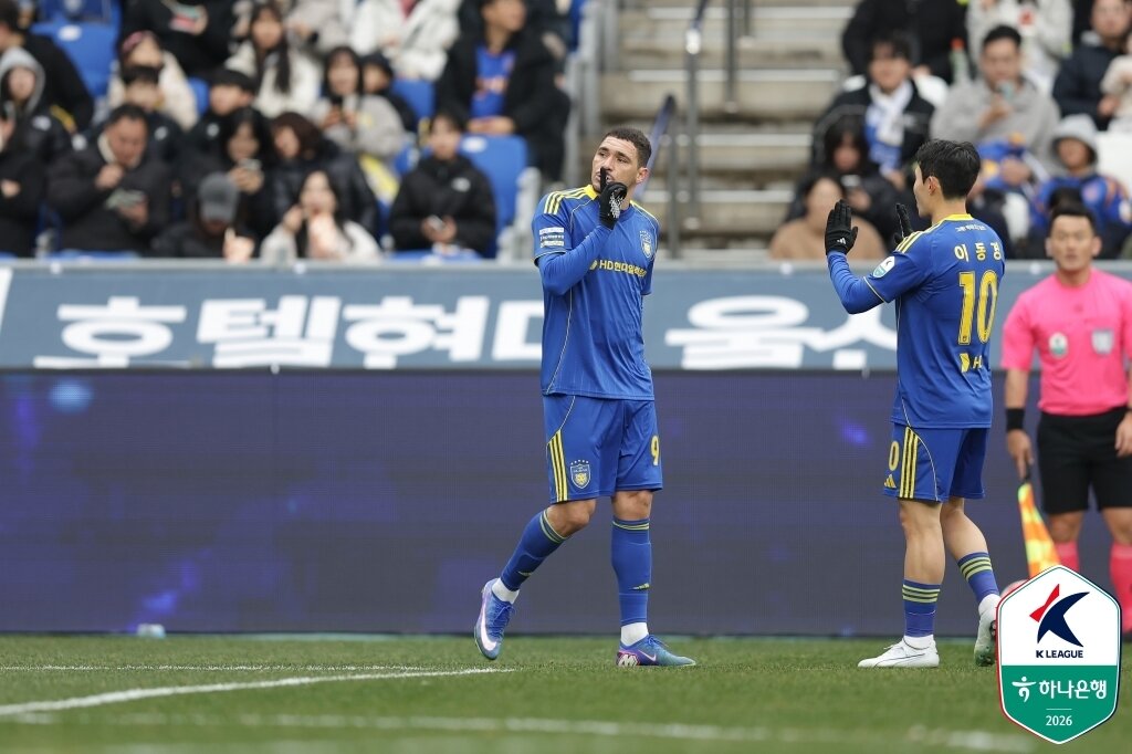 본문 이미지 - 올해 K리그1 1호골의 주인공 야고(한국프로축구연맹 제공) 