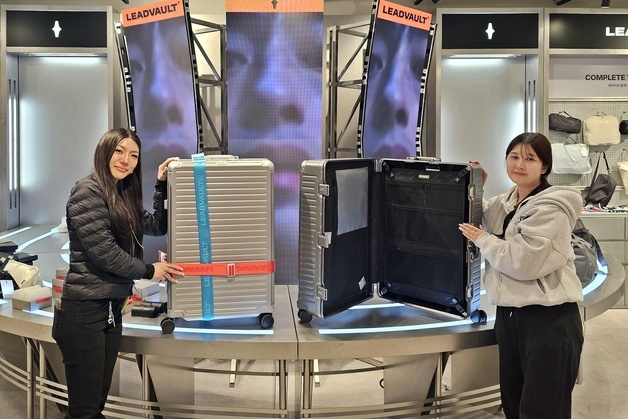 신세계백화점 센텀시티, 12일까지 캐리어 브랜드 '리드볼트' 팝업