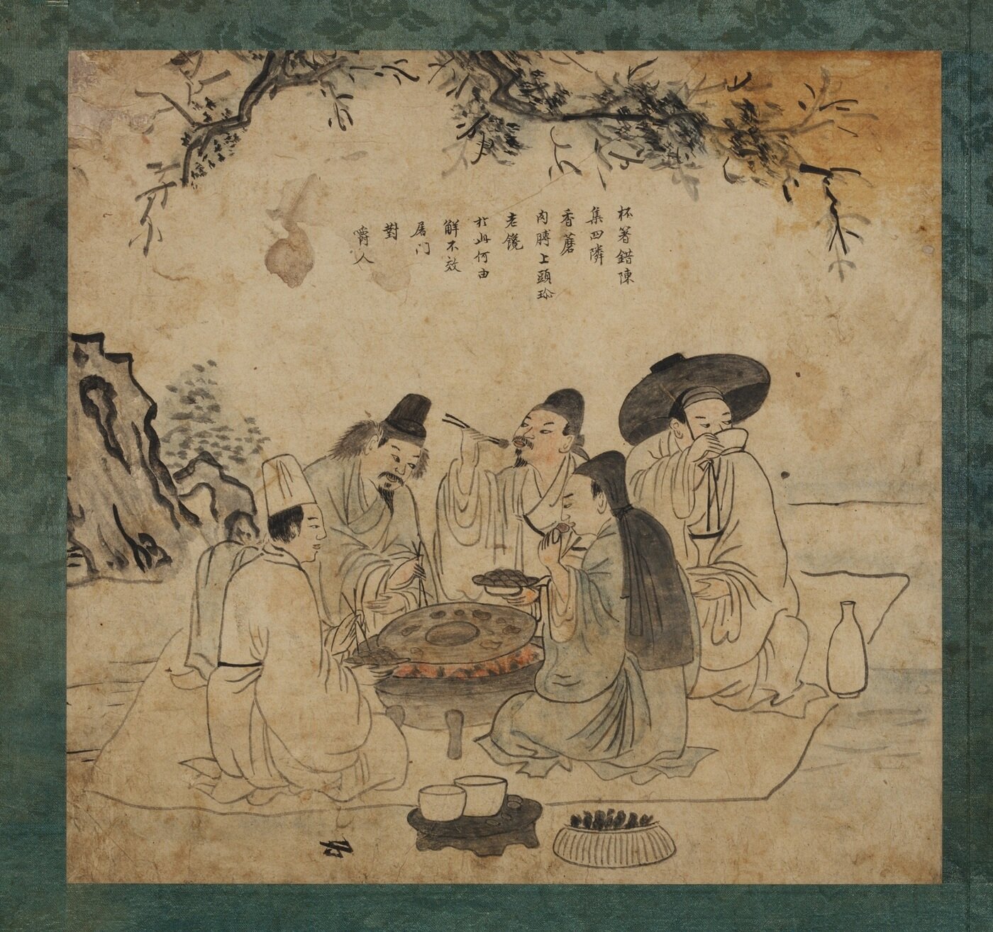 본문 이미지 - 19세기 조선시대 화가 성협이 그린 풍속화첩. 특별전 '우리들의 밥상'에서 소개될 예정이다.(국립중앙박물관 제공)